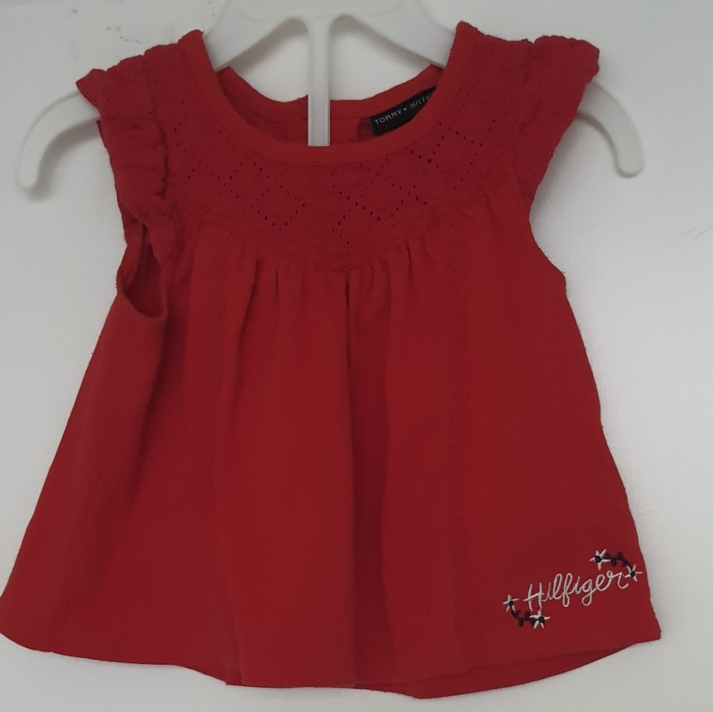 Tommy Hilfiger Kids Red Blouse